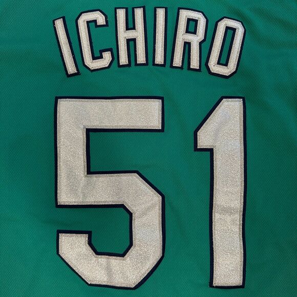 Nike Other - Nike Seattle Mariners Ichiro Suzuki Jersey Mens‎ 44 Teal Excellent Stitched MLB